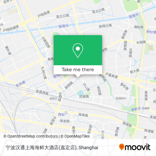 宁波汉通上海海鲜大酒店(嘉定店) map