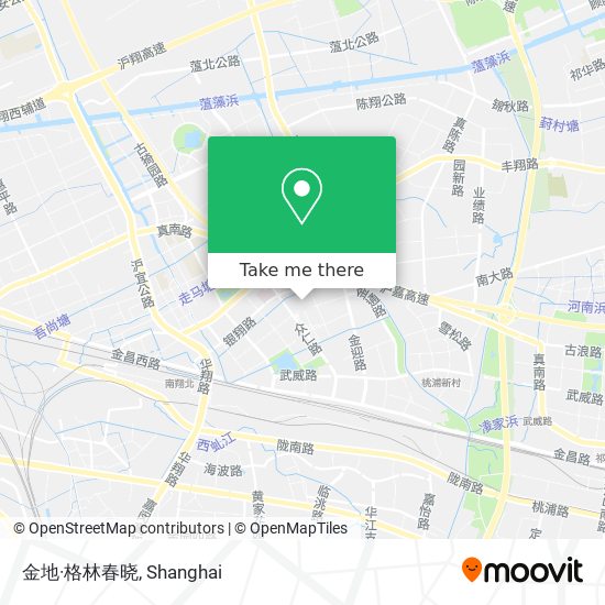 金地·格林春晓 map