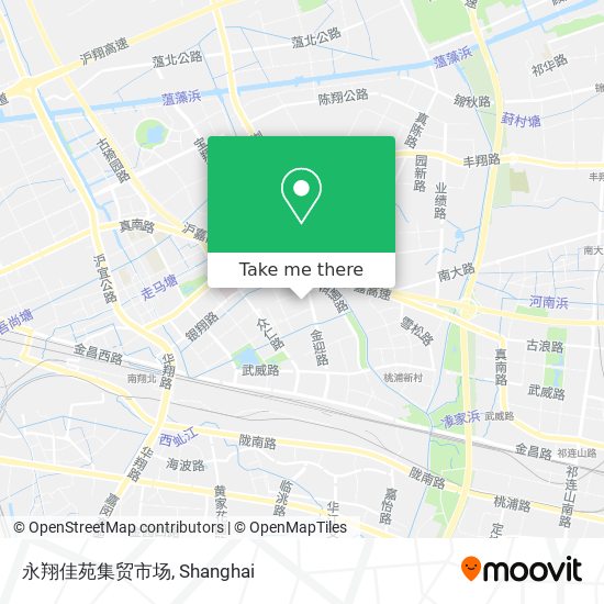 永翔佳苑集贸市场 map