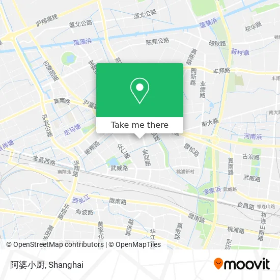 阿婆小厨 map
