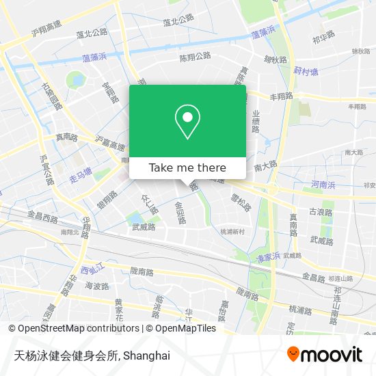 天杨泳健会健身会所 map