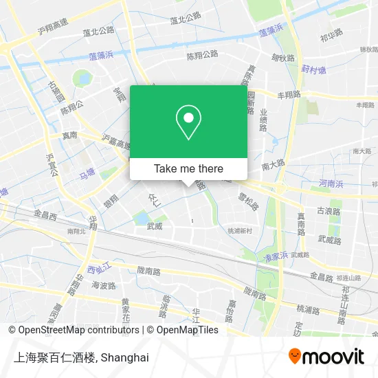 上海聚百仁酒楼 map