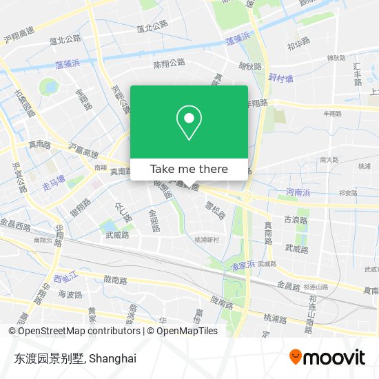 东渡园景别墅 map