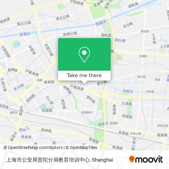 上海市公安局普陀分局教育培训中心 map