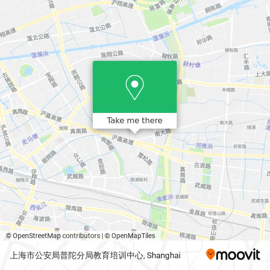 上海市公安局普陀分局教育培训中心 map