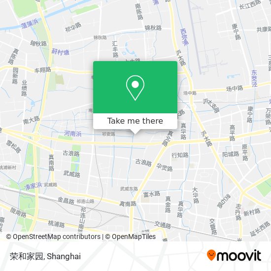 荣和家园 map
