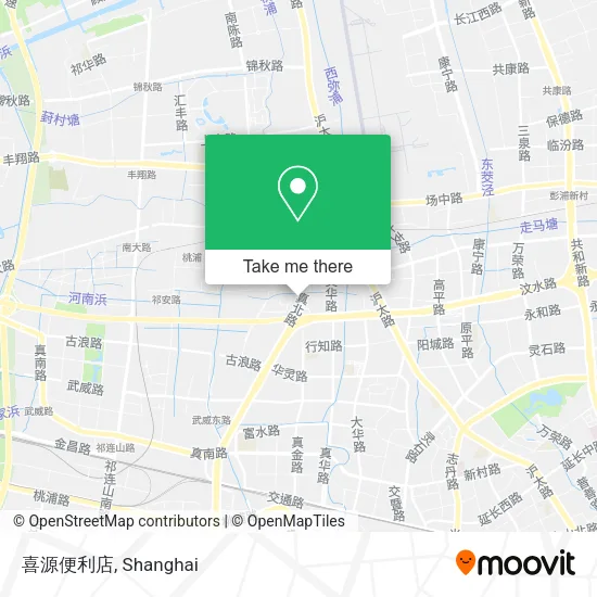 喜源便利店 map