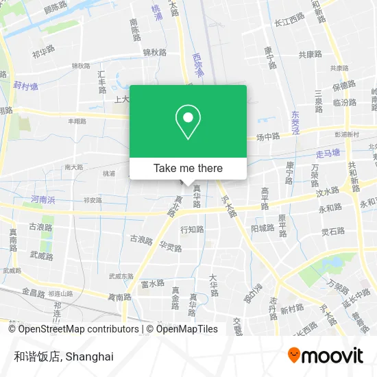 和谐饭店 map