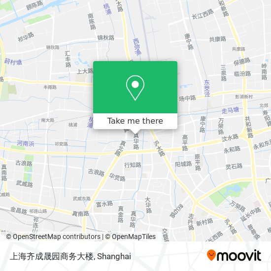 上海齐成晟园商务大楼 map