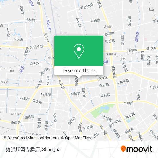 捷强烟酒专卖店 map