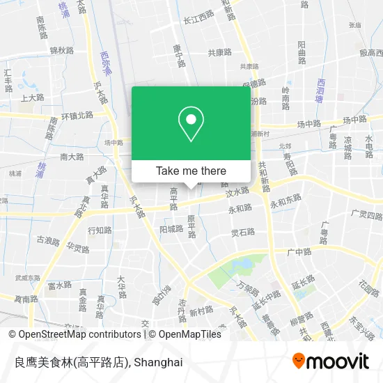 良鹰美食林(高平路店) map