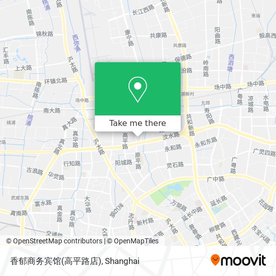 香郁商务宾馆(高平路店) map
