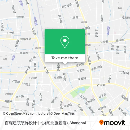 百耀建筑装饰设计中心(闸北旗舰店) map