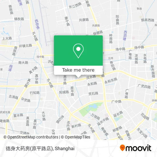德身大药房(原平路店) map