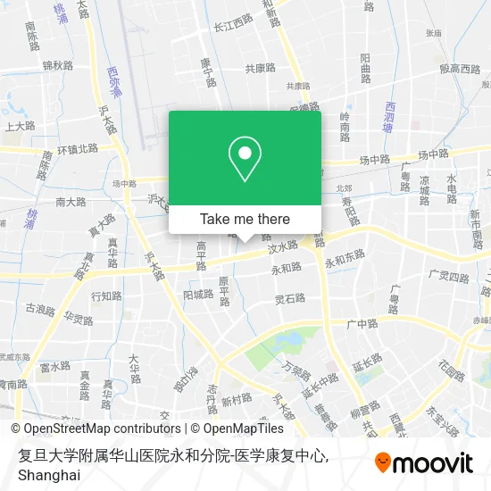 复旦大学附属华山医院永和分院-医学康复中心 map