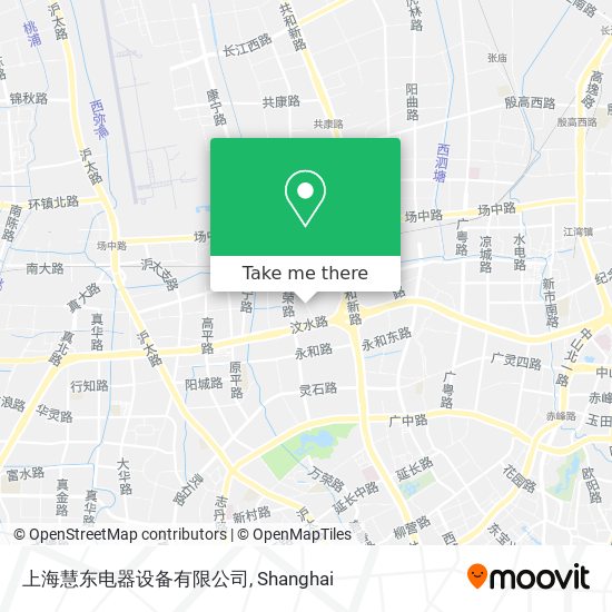 上海慧东电器设备有限公司 map