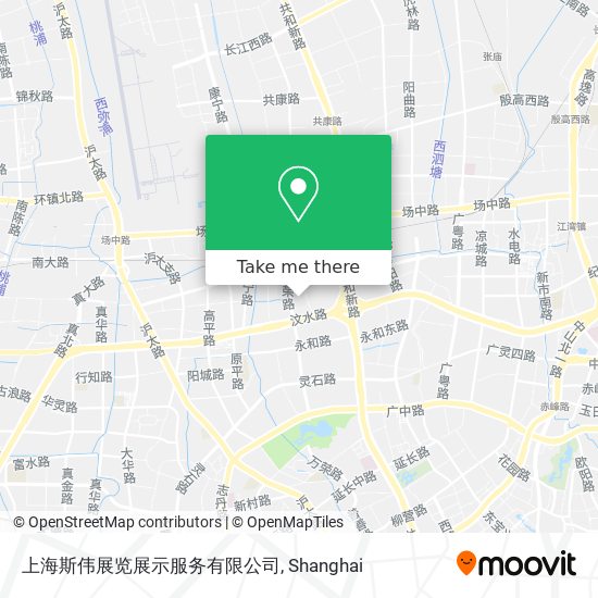 上海斯伟展览展示服务有限公司 map