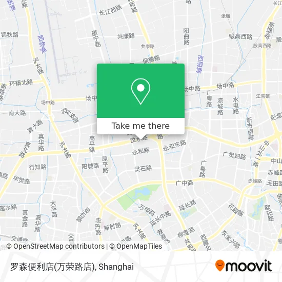 罗森便利店(万荣路店) map