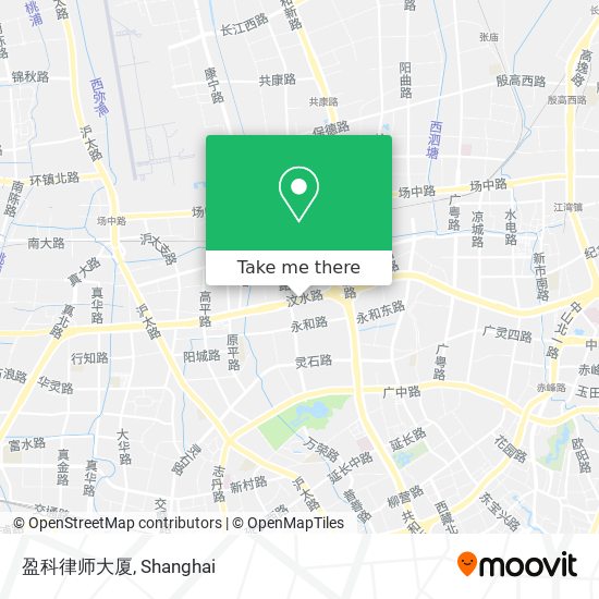 盈科律师大厦 map