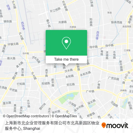 上海新市北企业管理服务有限公司市北高新园区物业服务中心 map