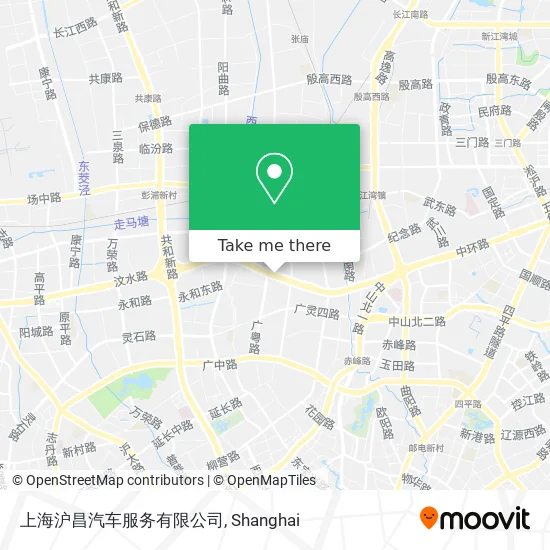 上海沪昌汽车服务有限公司 map