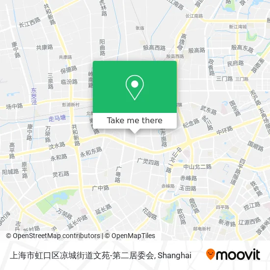 上海市虹口区凉城街道文苑-第二居委会 map