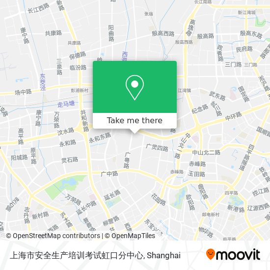 上海市安全生产培训考试虹口分中心 map