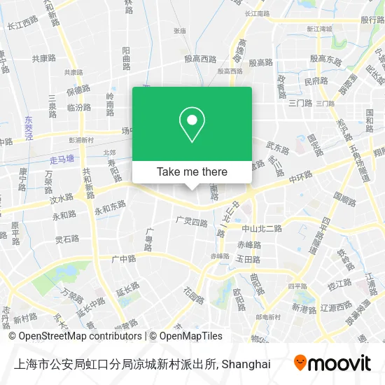上海市公安局虹口分局凉城新村派出所 map