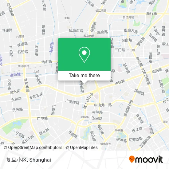 复旦小区 map