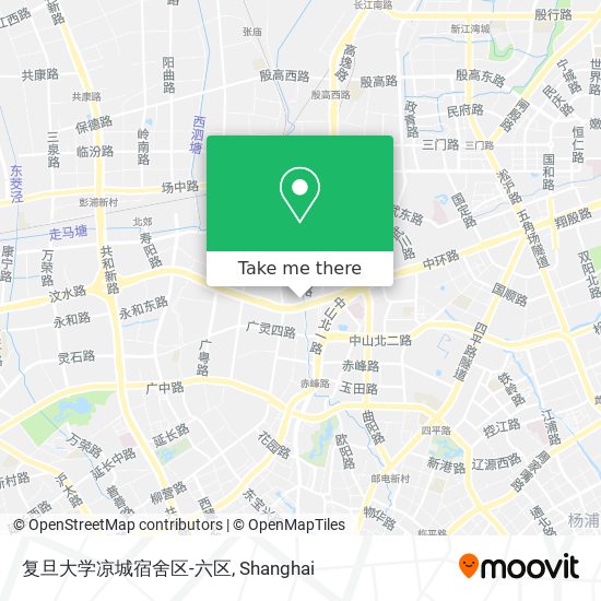 复旦大学凉城宿舍区-六区 map