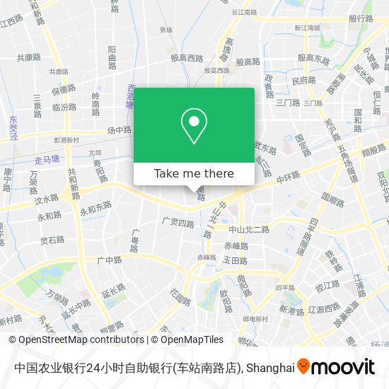 中国农业银行24小时自助银行(车站南路店) map