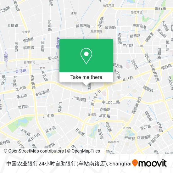 中国农业银行24小时自助银行(车站南路店) map