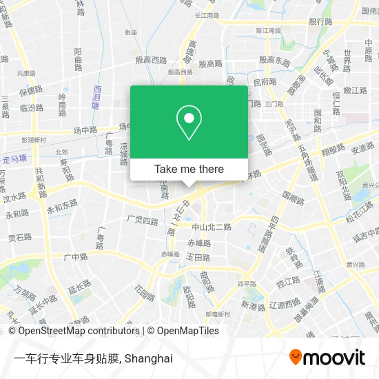 一车行专业车身贴膜 map