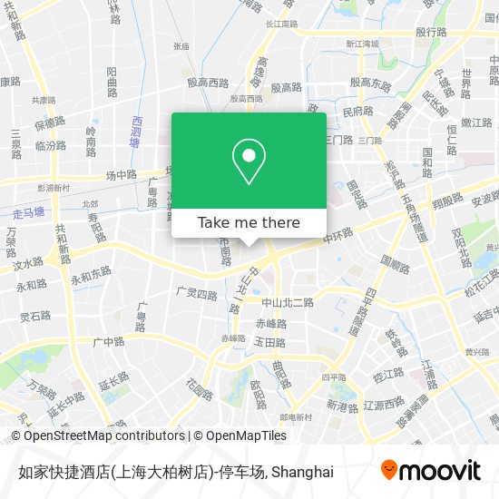 如家快捷酒店(上海大柏树店)-停车场 map
