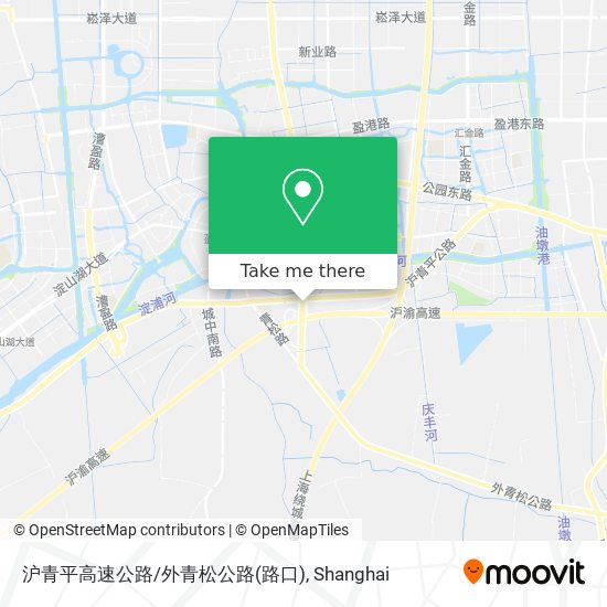 沪青平高速公路/外青松公路(路口) map