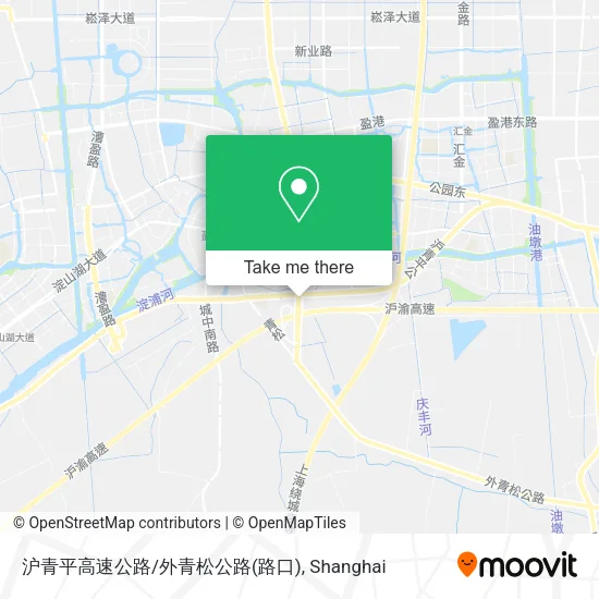 沪青平高速公路/外青松公路(路口) map