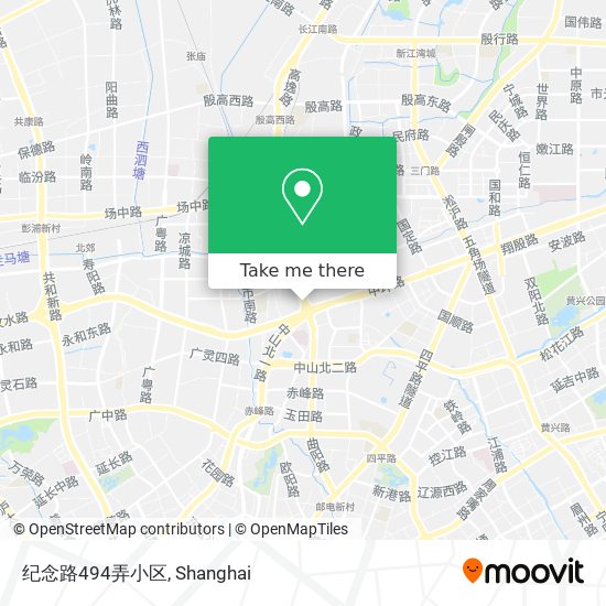 纪念路494弄小区 map