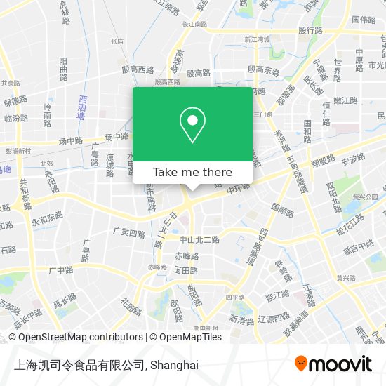 上海凯司令食品有限公司 map