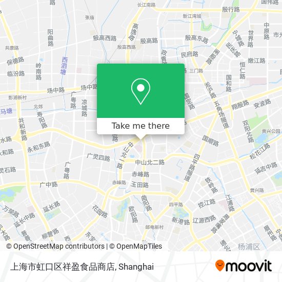 上海市虹口区祥盈食品商店 map