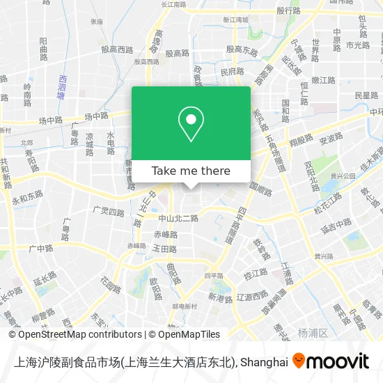 上海沪陵副食品市场(上海兰生大酒店东北) map