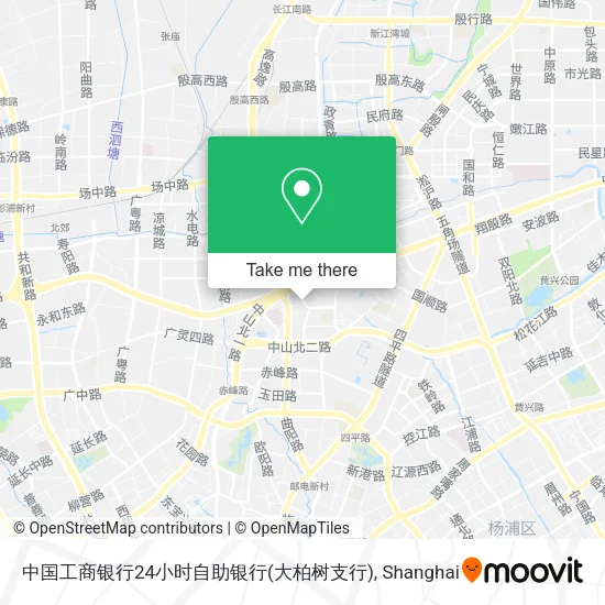 中国工商银行24小时自助银行(大柏树支行) map