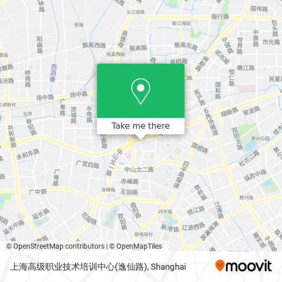 上海高级职业技术培训中心(逸仙路) map