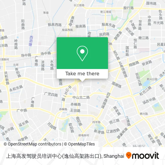 上海高发驾驶员培训中心(逸仙高架路出口) map