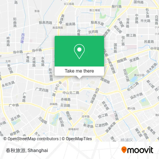 春秋旅游 map