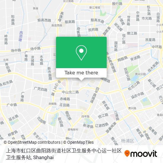 上海市虹口区曲阳路街道社区卫生服务中心运一社区卫生服务站 map