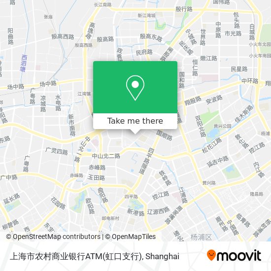 上海市农村商业银行ATM(虹口支行) map