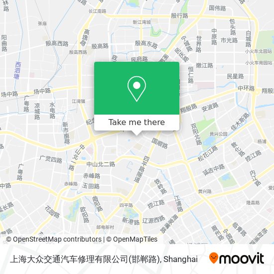 上海大众交通汽车修理有限公司(邯郸路) map