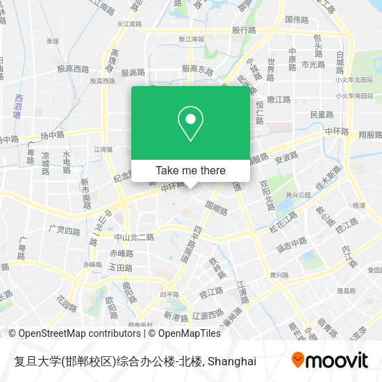 复旦大学(邯郸校区)综合办公楼-北楼 map