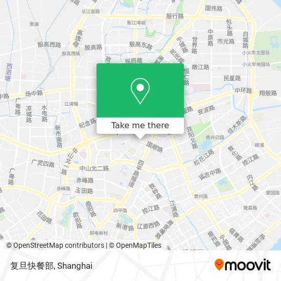 复旦快餐部 map