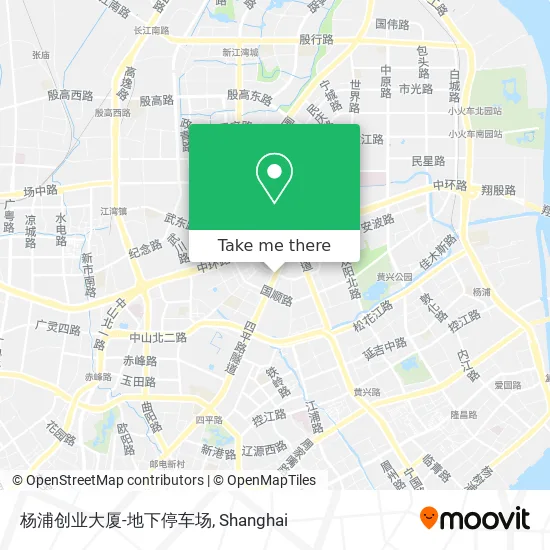 杨浦创业大厦-地下停车场 map